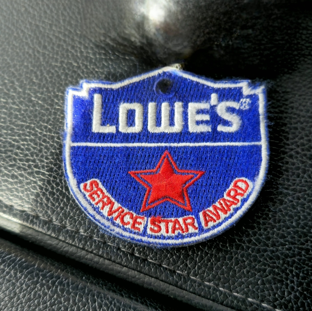Lowe's Service Star Award Patch